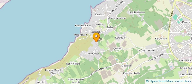 localisation de l'entreprise ROMARJU  PLOUGASTEL-DAOULAS