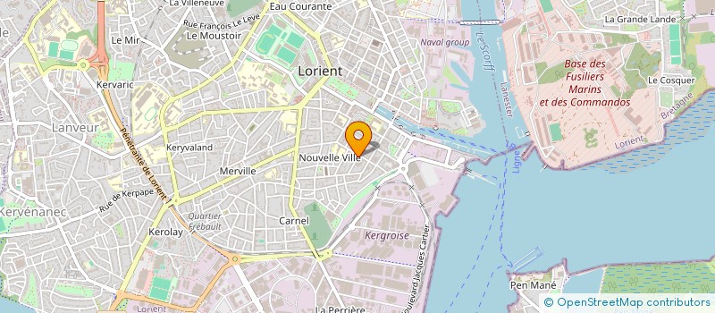 localisation de l'entreprise ROMARY  LORIENT