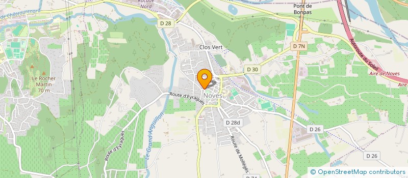 localisation de l'entreprise ROMARYN  NOVES