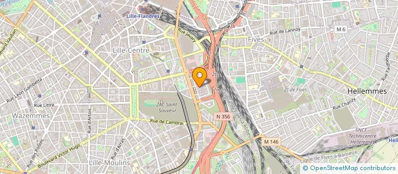 localisation de l'entreprise ROMASE  LILLE