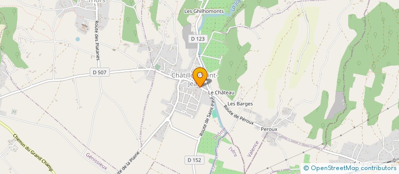 localisation de l'entreprise ROMATECH à SAINT-PAUL-LES-ROMANS