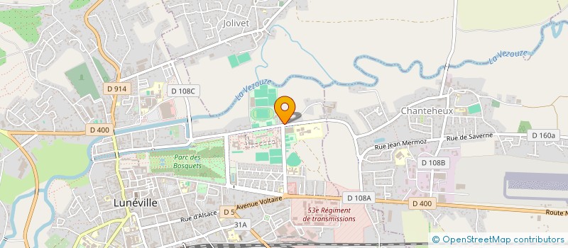 localisation de l'entreprise ROMATH  LUNEVILLE