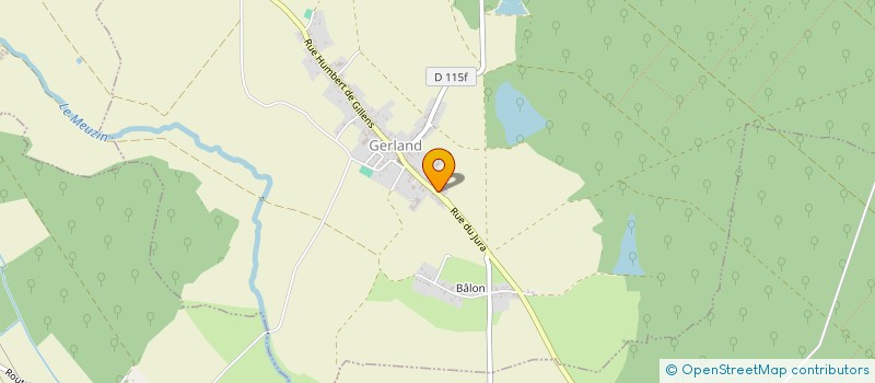 localisation de l'entreprise ROMATHEO  GERLAND