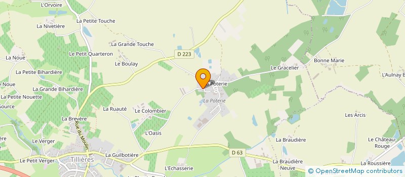 localisation de l'entreprise ROMATIGA à SEVREMOINE