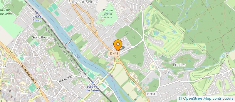 localisation de l'entreprise ROMAVAL  ETIOLLES