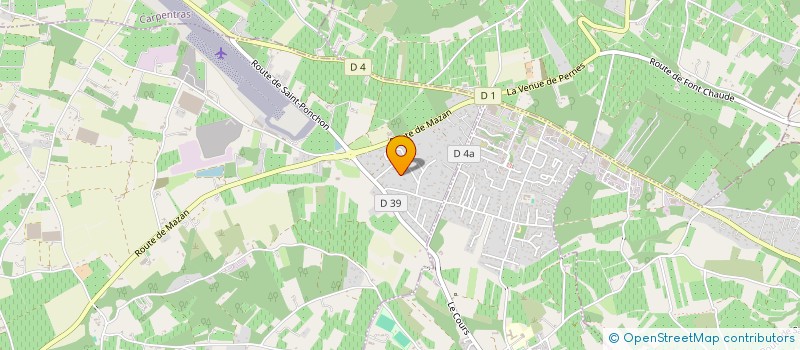 localisation de l'entreprise ROMAVERO  PERNES-LES-FONTAINES