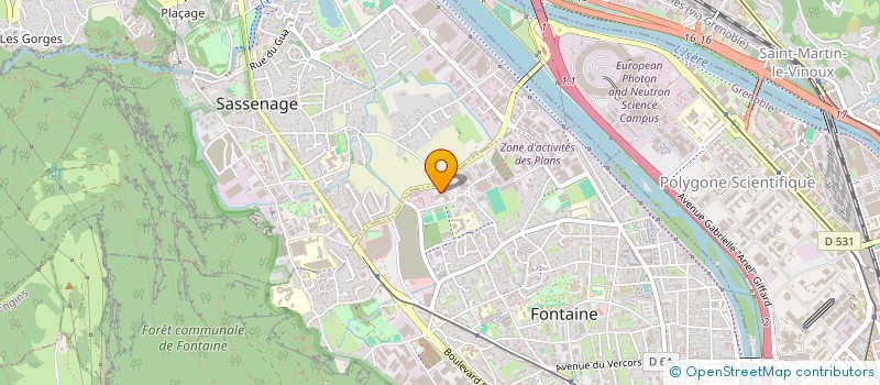localisation de l'entreprise ROMAX  FONTAINE