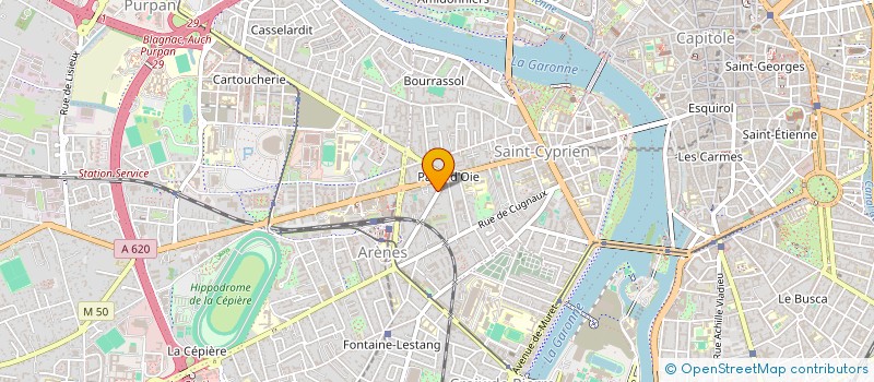 localisation de l'entreprise ROMAX31 à TOULOUSE