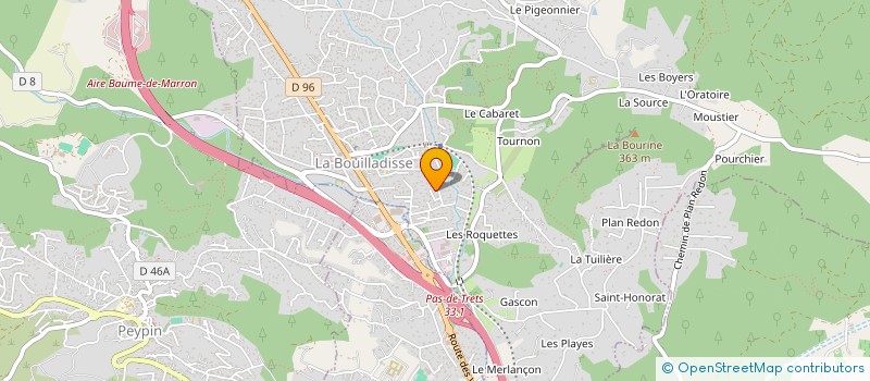 localisation de l'entreprise ROMAYA  LA BOUILLADISSE