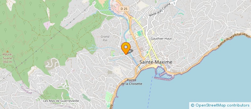 localisation de l'entreprise ROMAYS à SAINTE-MAXIME