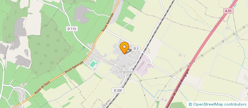 localisation de l'entreprise ROMBOLETTI  CORGOLOIN