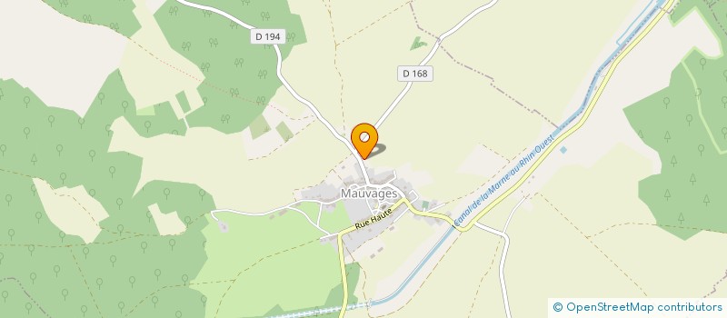 localisation de l'entreprise ROMCHANT à PAGNY-SUR-MEUSE