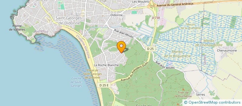 localisation de l'entreprise ROMCOSTA  SAINT-GEORGES-DE-DIDONNE