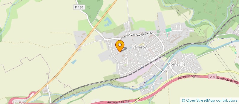 localisation de l'entreprise ROMCY & WOTHENTIC  VALLEROY