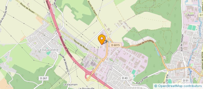 localisation de l'entreprise ROME  SAINT-JEAN-DU-CARDONNAY