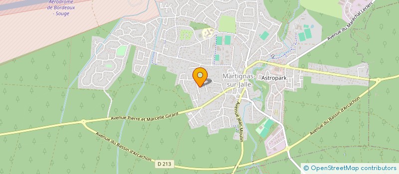 localisation de l'entreprise ROME  MARTIGNAS-SUR-JALLE