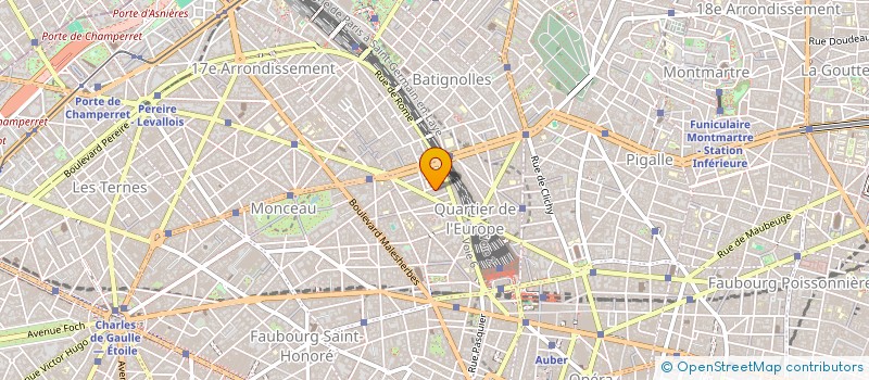 localisation de l'entreprise ROME  PARIS