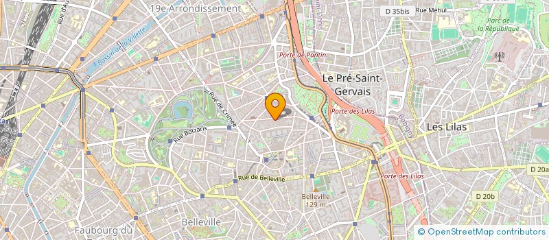 localisation de l'entreprise ROME HOLDING  PARIS