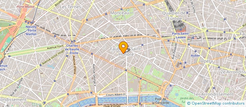 localisation de l'entreprise ROME HOTEL INVEST  PARIS