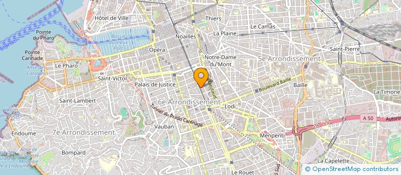 localisation de l'entreprise ROME MARSEILLE à MARSEILLE