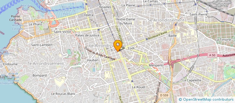 localisation de l'entreprise ROME PHILATELIE à MARSEILLE