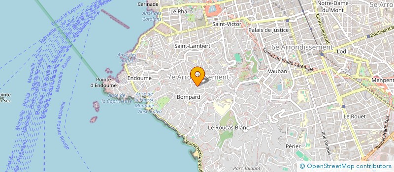 localisation de l'entreprise ROME RABATAU à MARSEILLE