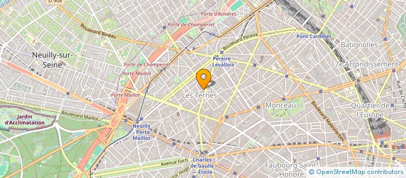 localisation de l'entreprise ROME SARL à PARIS