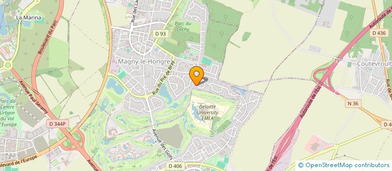 localisation de l'entreprise ROME77  MAGNY-LE-HONGRE