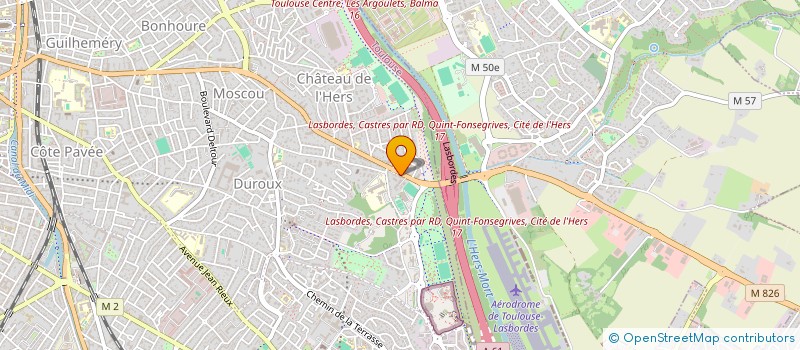 localisation de l'entreprise ROMEA NICOLAS ET CAROLINE à TOULOUSE