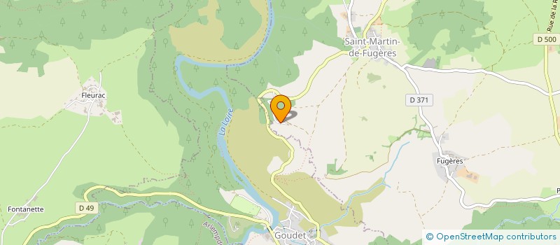 localisation de l'entreprise ROMEAS JEAN ET LAURENT  LES ESTABLES