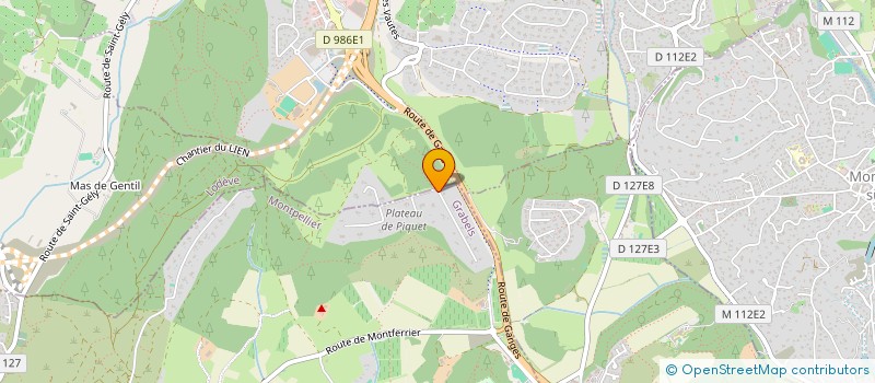 localisation de l'entreprise ROMEAX  GRABELS