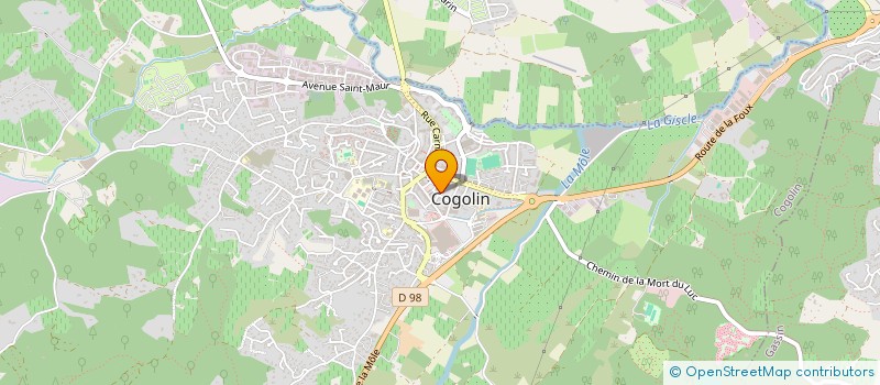 localisation de l'entreprise ROMEBAT  COGOLIN
