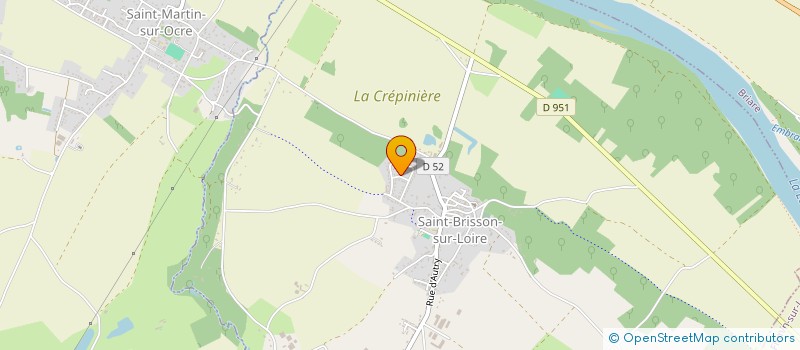 localisation de l'entreprise ROMED à SAINT-BRISSON-SUR-LOIRE