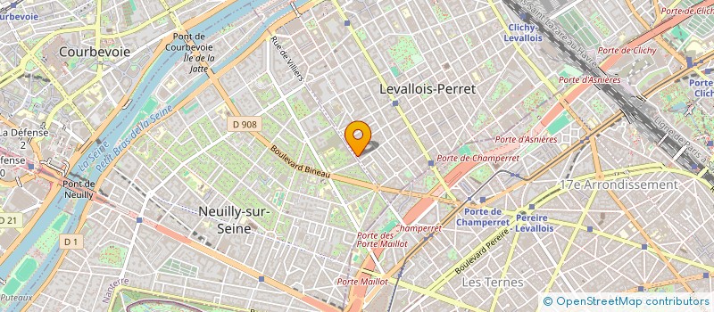 localisation de l'entreprise ROMEE PARIS à LEVALLOIS-PERRET