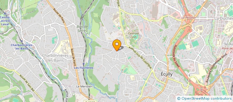 localisation de l'entreprise ROMEIOU  ECULLY