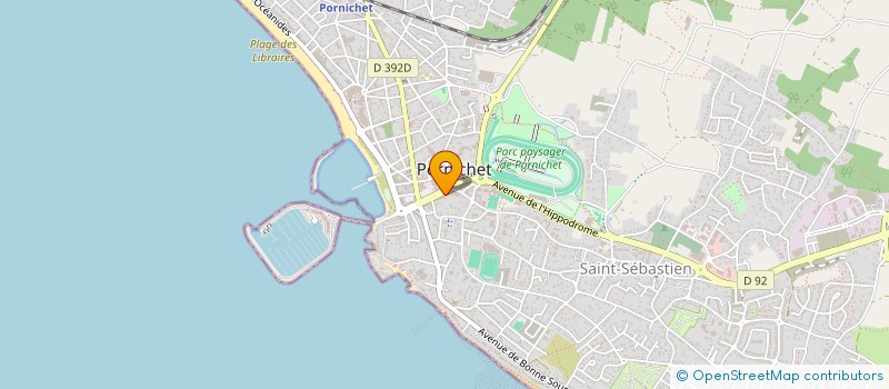 localisation de l'entreprise ROMELE à PORNICHET