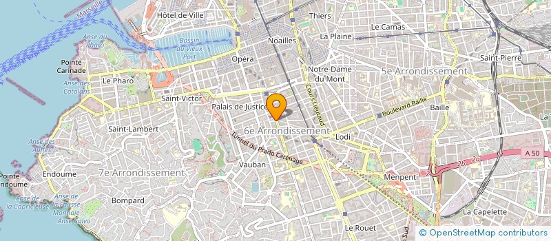 localisation de l'entreprise ROMELLE à MARSEILLE