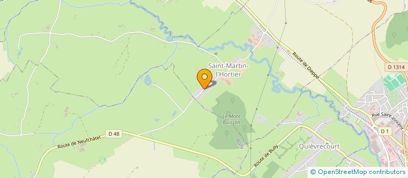 localisation de l'entreprise ROMELO  SAINT-MARTIN-L'HORTIER