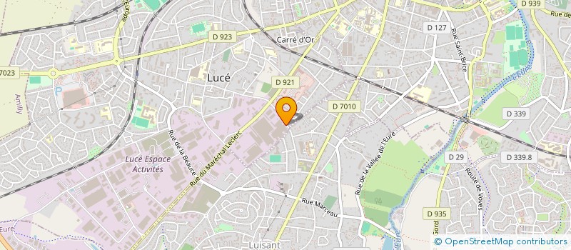 localisation de l'entreprise ROMELSTONE à LUCE