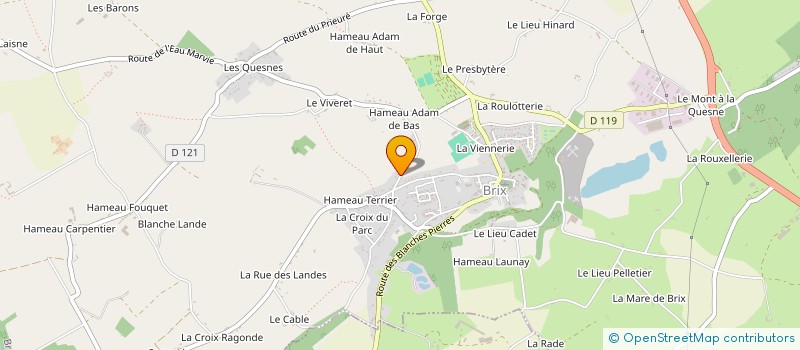 localisation de l'entreprise ROMENZ  BRIX