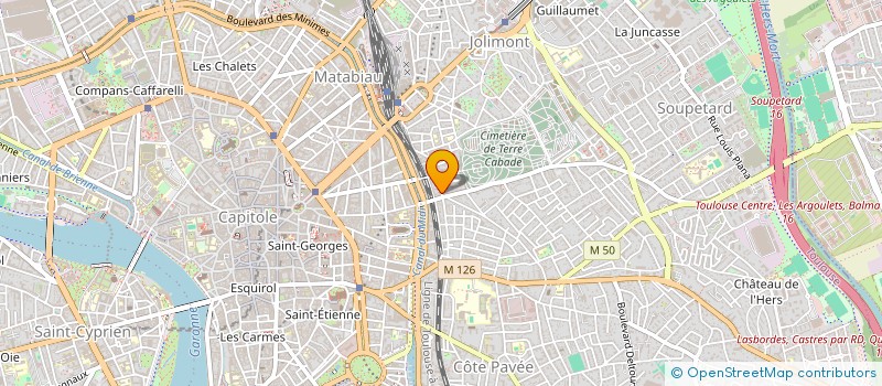 localisation de l'entreprise ROMEO à TOULOUSE