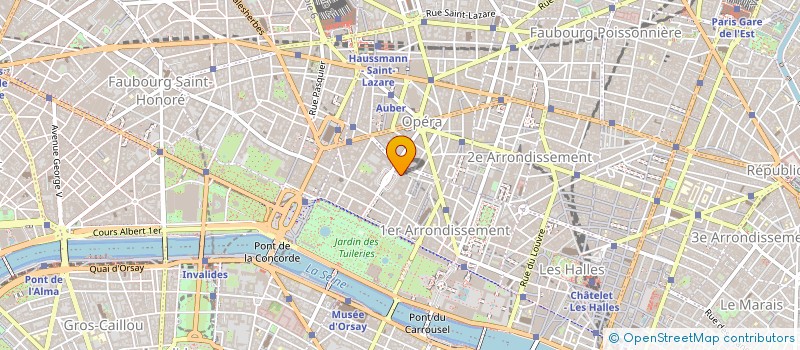 localisation de l'entreprise ROMEO à PARIS