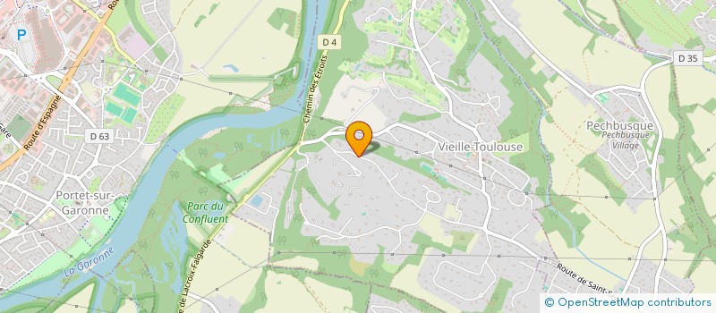 localisation de l'entreprise ROMEO  VIEILLE-TOULOUSE