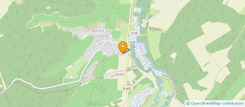 localisation de l'entreprise ROMEO  BOURGUIGNONS