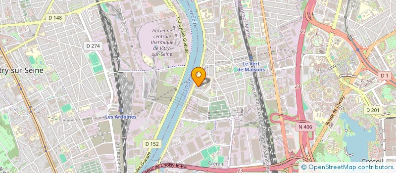 localisation de l'entreprise ROMEO CONSULTING à ALFORTVILLE