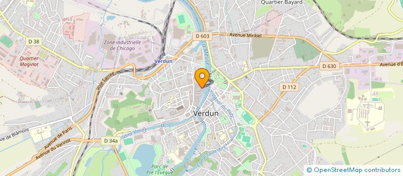 localisation de l'entreprise ROMEO E GIULIETTA à VERDUN