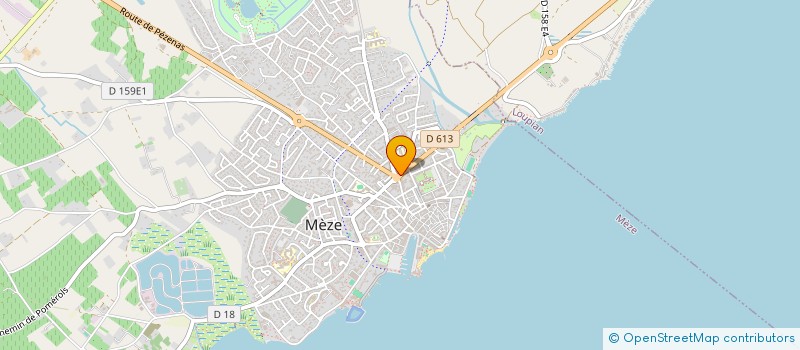 localisation de l'entreprise ROMEO INVEST à MEZE
