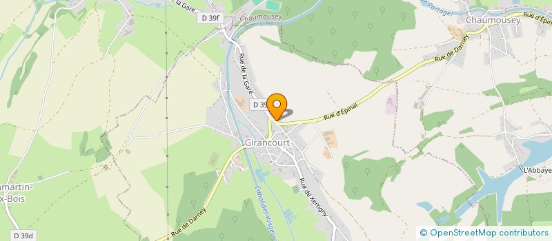 localisation de l'entreprise ROMEO & JULIETTES  GIRANCOURT