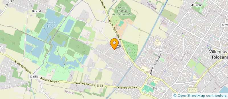 localisation de l'entreprise ROMEO SERVICES  FROUZINS