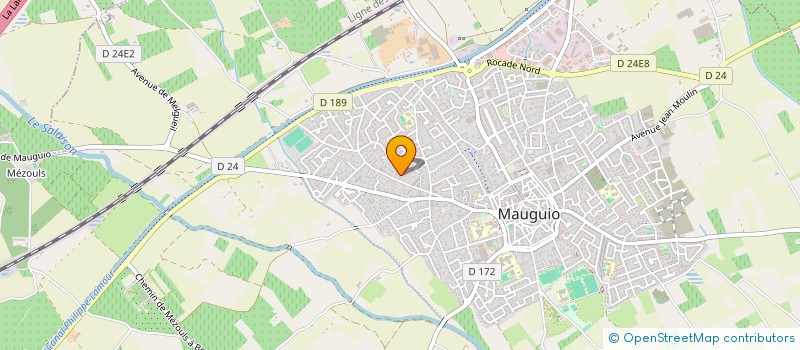 localisation de l'entreprise ROMEOR  MAUGUIO